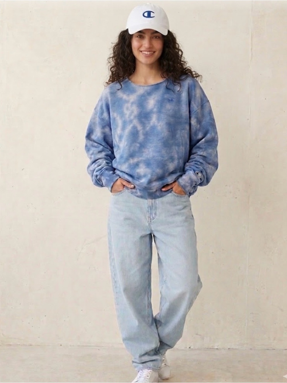 💫CHAMPION💫 Crush Dye Crewneck